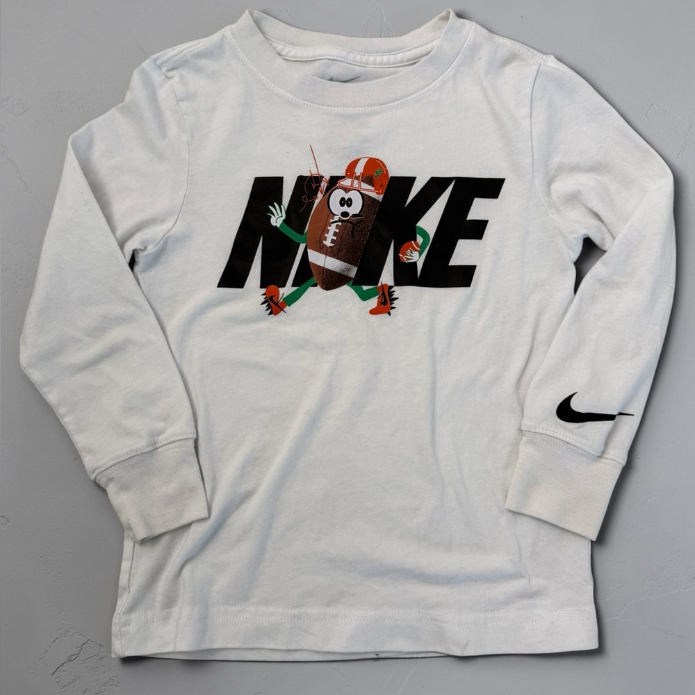 Nike Kids 4T White and Black Track Suit- Zip Front - Picture 7 of 7
